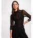 Morgan Top Tmesh Black