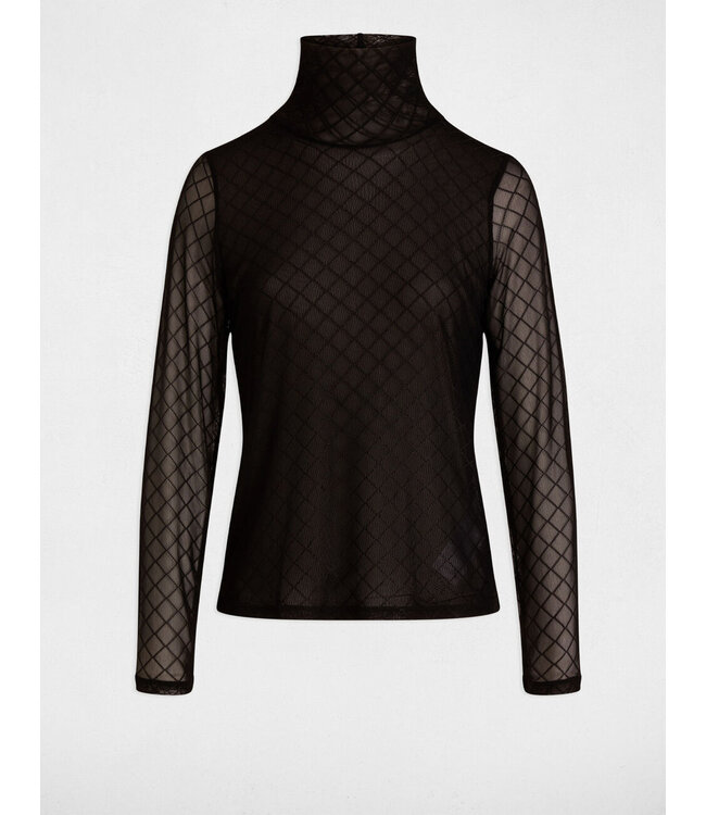 Morgan Top Tmesh Black