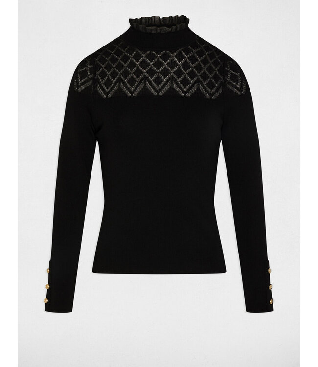 Morgan Top Moc Black