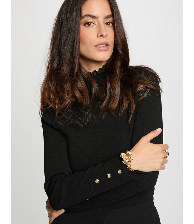 Morgan Top Moc Black