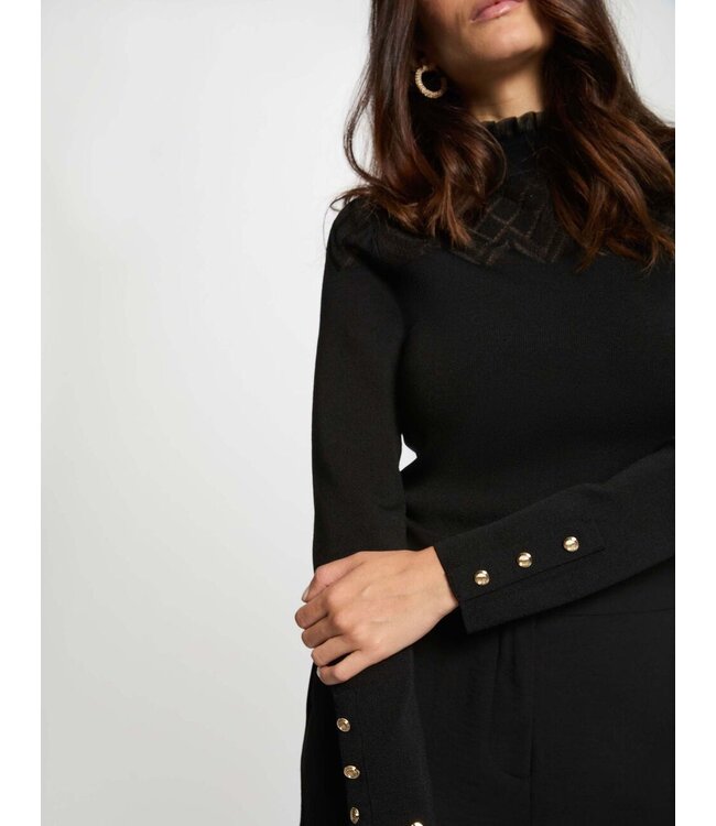 Morgan Top Moc Black