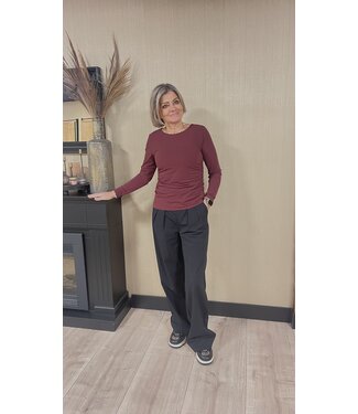 Lady Day Lady Day Longsleeve Top Arly Port Bordeaux