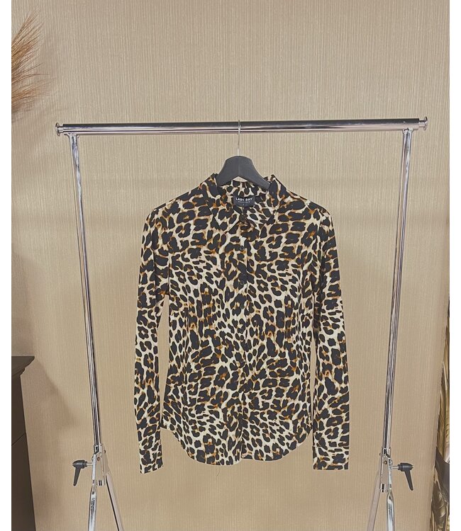 Lady Day Blouse Annika Leopard Print