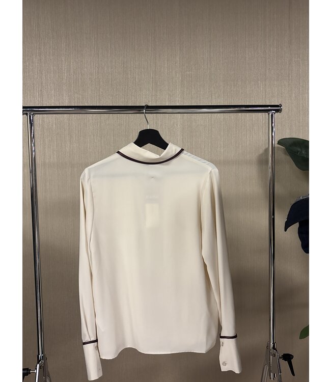 Rinascimento Blouse Jolie Beige Bordeaux