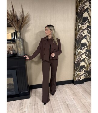 Rinascimento Rinascimento Jacket Lucinda Chocolate