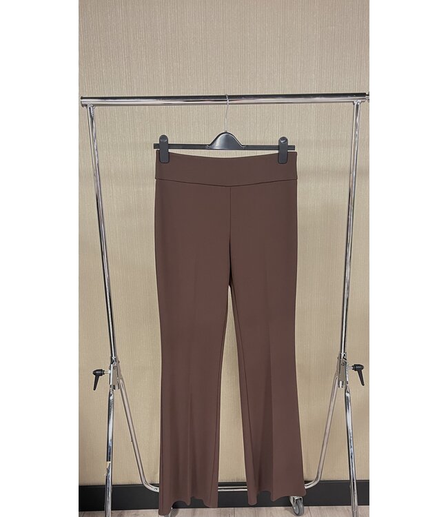 Rinascimento Broek Ella Crepe Chocolate