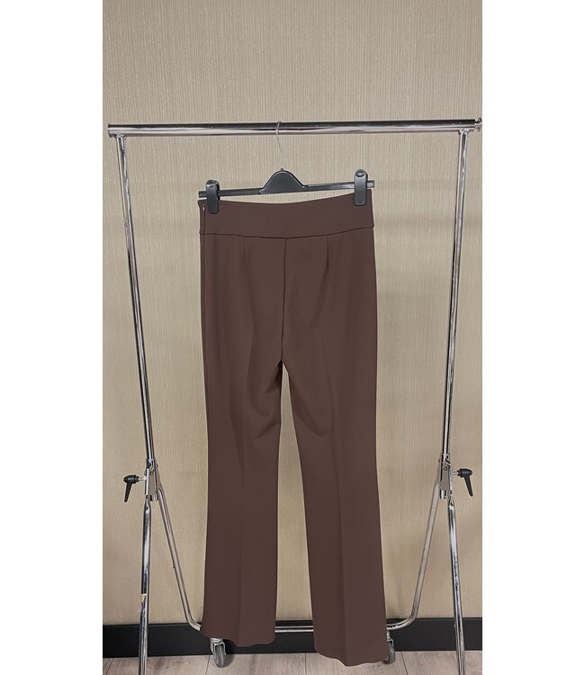 Rinascimento Broek Ella Crepe Chocolate