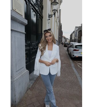 Rinascimento Rinascimento Blazer Flow White