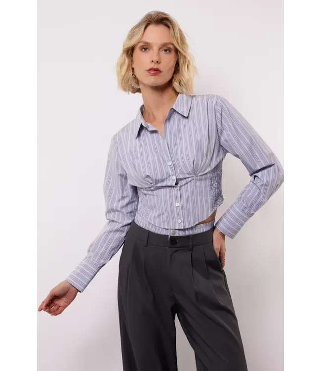 Fluresk Blouse Nivya Light Grey