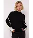 Fluresk Trui Zalika Knit Black/Offwhite