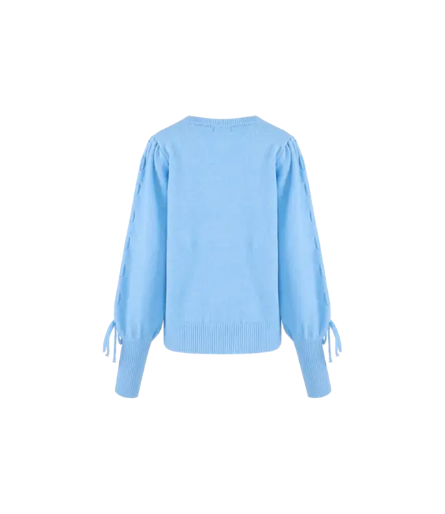 Fluresk Trui Scottie Knit Crisp Blue