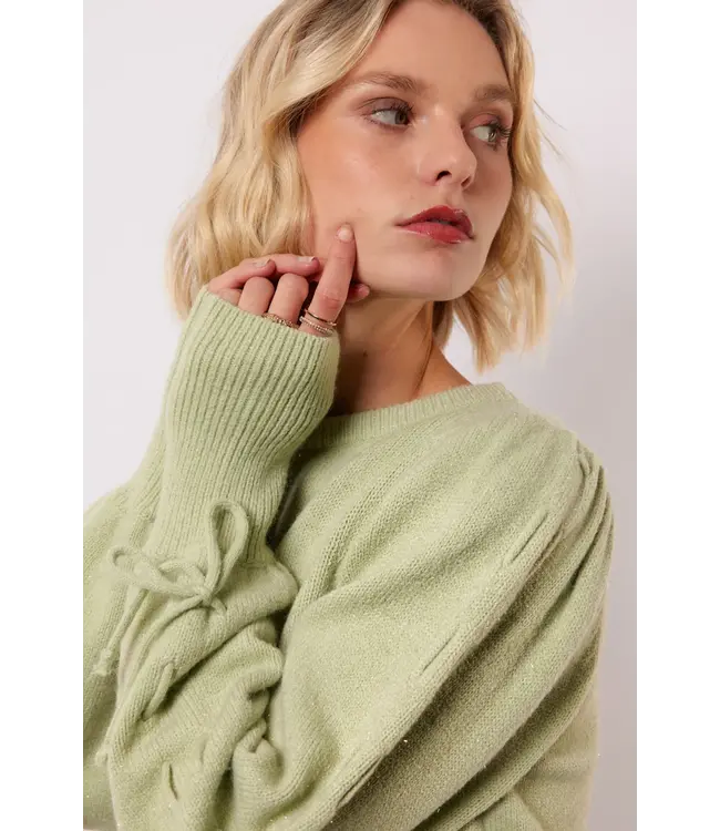 Fluresk Trui Scottie Knit Matcha Green