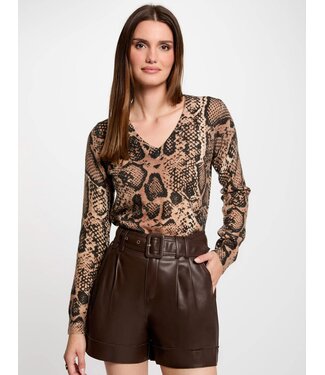 Morgan de toi Morgan Short Shoane Choco Brown