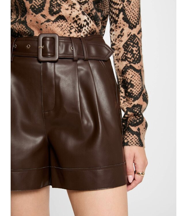 Morgan Short Shoane Choco Brown