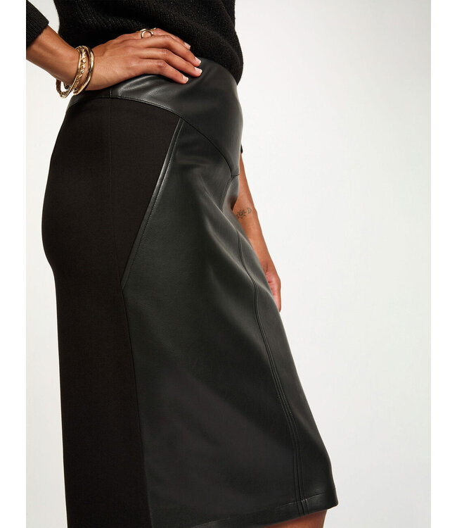 Morgan Rok Jmado Black PU Leather