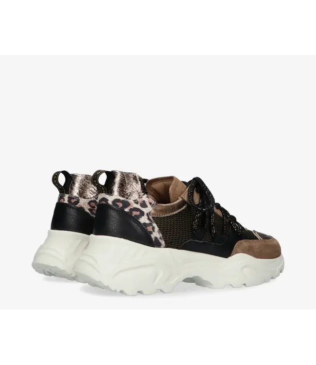 Tango Sneaker Alicia 402-f Taupe/Black