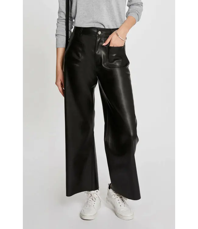 Morgan Broek Pchou PU Leather Black