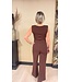 Rinascimento Jumpsuit Lucy Chocolate Brown