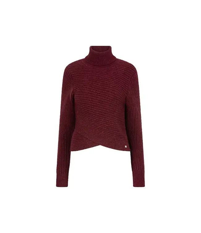 Lofty Manner Trui Katja Burgundy Red