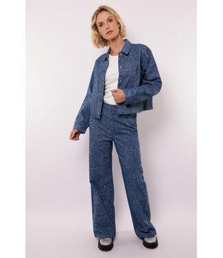 Fluresk Fluresk Broek Rain Denim Dark Blue