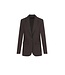 Elvira Blazer Madde Stripe Chocolate