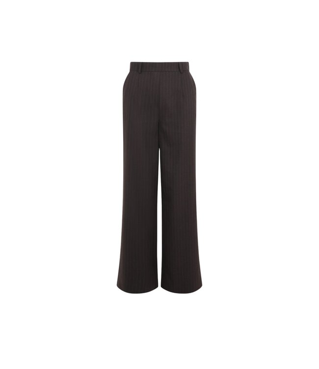 Elvira Broek Madde Stripe Chocolate