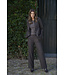 Elvira Broek Madde Stripe Chocolate