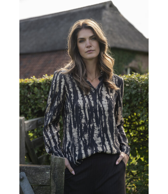 Elvira Blouse Loes Winter Tie Dye