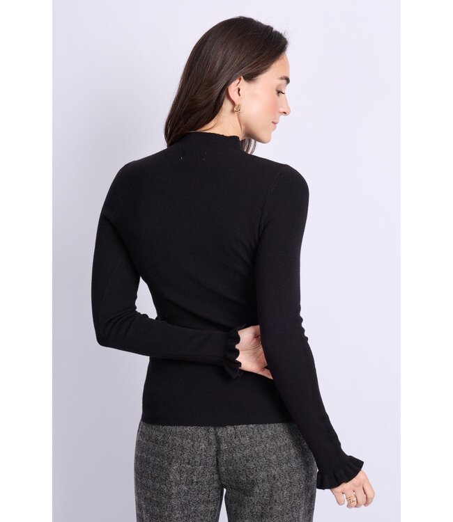 C&S Trui Astrid Knit Pullover Black