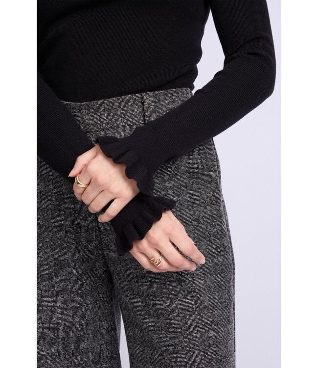 C&S Trui Astrid Knit Pullover Black