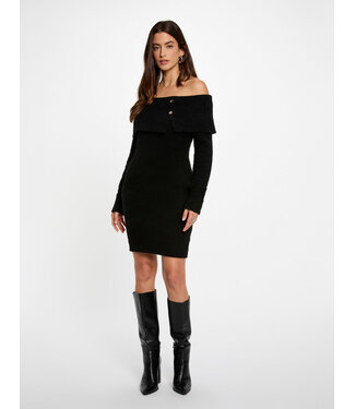 Morgan de toi Morgan Jurk Rmbogo Black