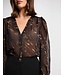 Morgan Blouse Cood.f Black / Camel