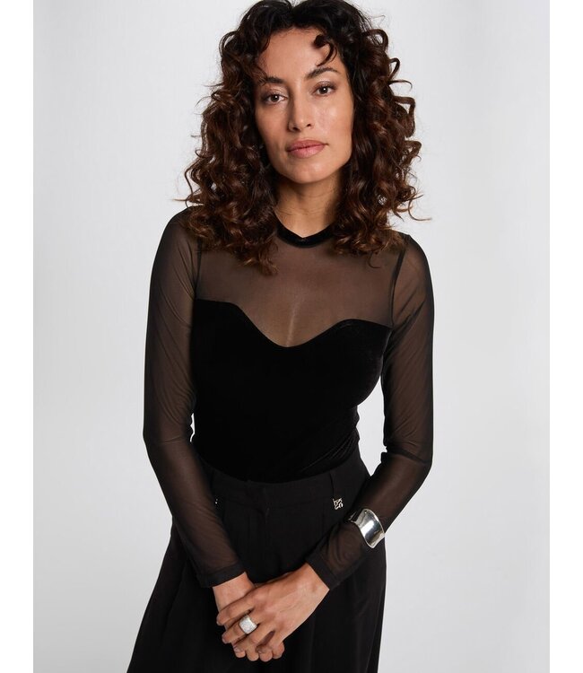 Morgan Top Tammy Black