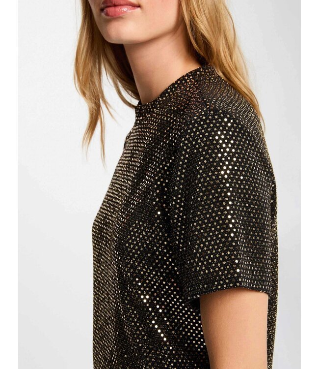 Morgan Top Dolivia Black / Gold