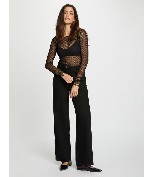 Morgan Top Tsixti Black