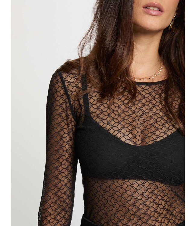 Morgan Top Tsixti Black