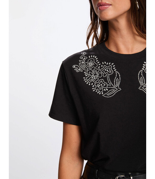 Morgan T-shirt Dmax Black