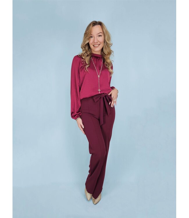 Zoen Broek Britt Bordeaux
