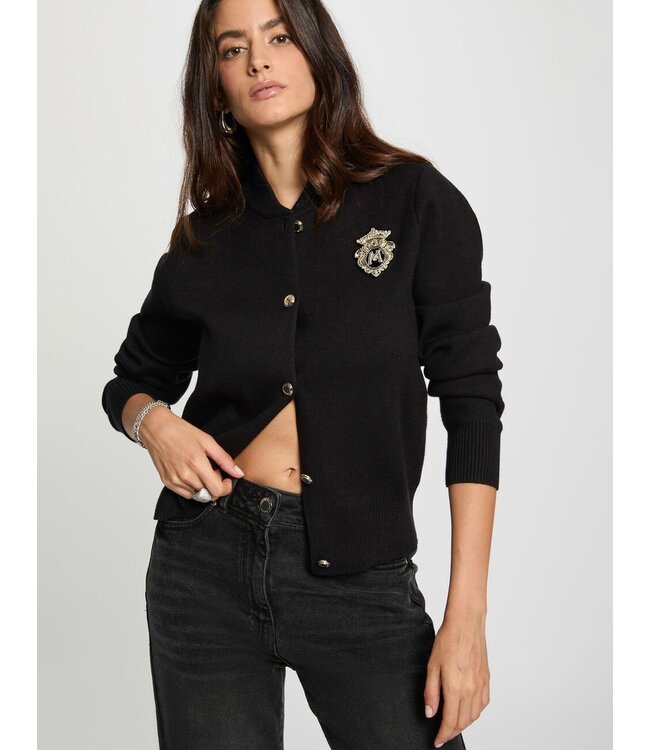 Morgan Vest Mteddy Black