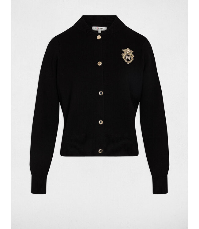 Morgan Vest Mteddy Black