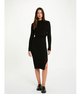 Morgan de toi Morgan Jurk Rmomo Black