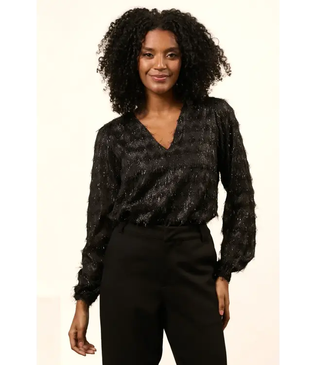 Lofty Manner Blouse Amara Black