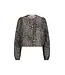 Lofty Manner Blouse Jacket Hedda Leopard Print