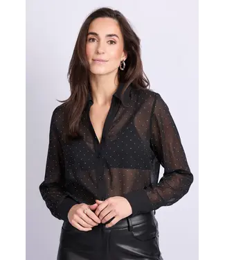 CS The Label C&S Blouse Layla Black