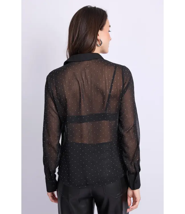 C&S Blouse Layla Black