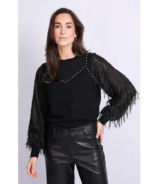 CS The Label C&S Trui Karlijn Black