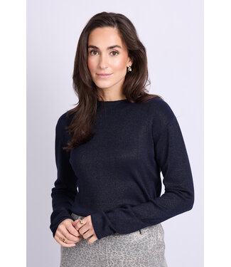 C&S The Label C&S Trui Kirsten Midnight Blue