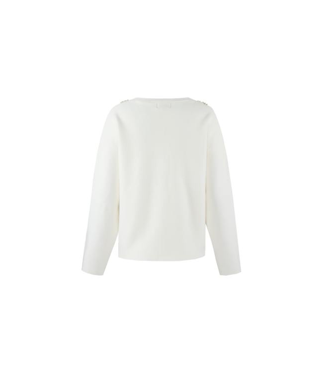 C&S Vest Caitlin Wool White