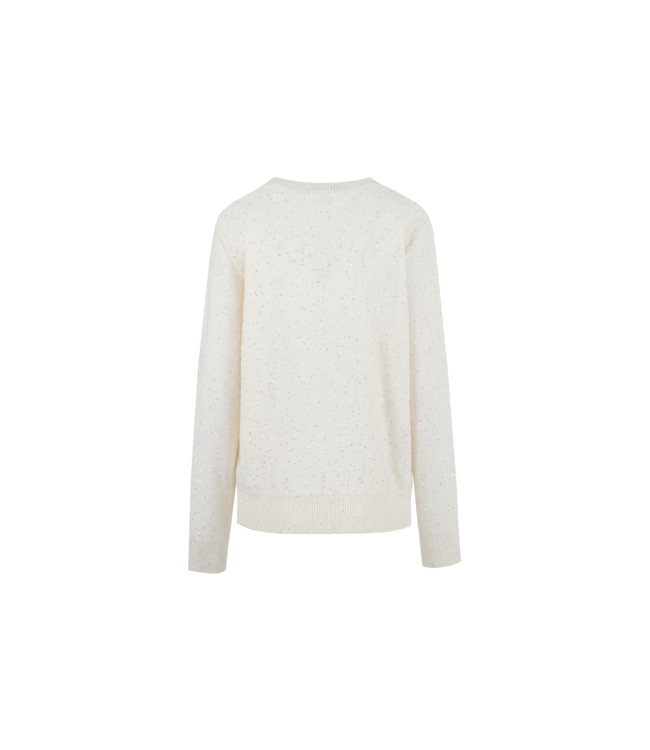 C&S Trui Annemiek Knit Pullover Wool White