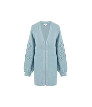 C&S The Label C&S Vest Constance Stone Blue